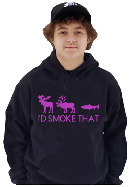 I'd Smoke That Pullover Hoodie