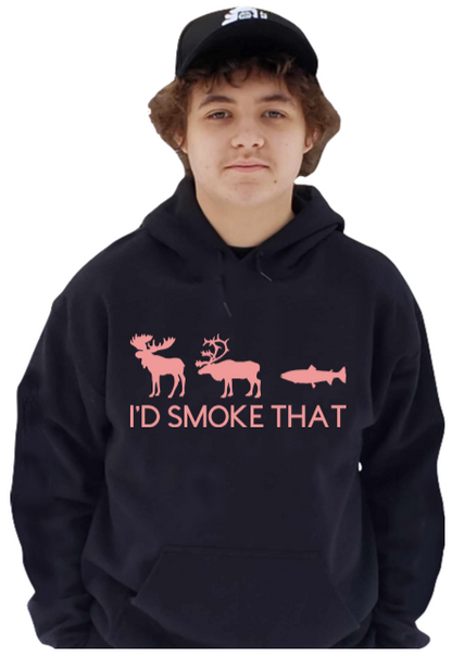 I'd Smoke That Pullover Hoodie